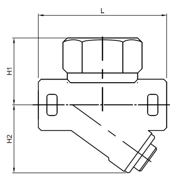 Конденсатоотводчик термодинамический АСТА ТД141 1/2″ Ду15 Ру63 муфтовый, корпус - нержавеющая сталь CA 40