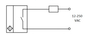 Эскиз Задвижка шиберная ножевая DN.ru GVKN1331E-2W-Fb-2P Ду300 Ру6 межфланцевая, с невыдвижным шпинделем, корпус - чугун GGG-40, уплотнение - EPDM,  с пневмоприводом, пневмораспределителем 4V210-08 220В, индукционными датчиками LJ12A3-4-J/EZ 220B и воздушным фи