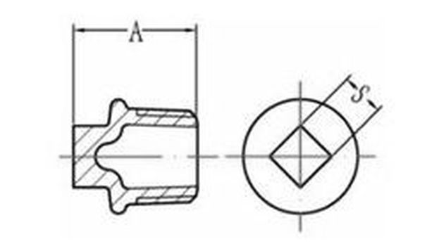 Заглушка чугунная резьбовая Fittex PLUS НР 1 1/4″ Ду32 Ру16, наружная резьба, без покрытия