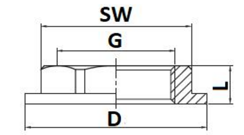 Контргайка STOUT SFT-0023 1/2″ Ду15 Ру16, латунная внутренняя резьба, с ребордой