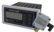 Датчик разности давлений на жидкость ПРОМА ИДМ-016 ДД(Ж)-ЩВ 160, рабочее давление 2.5МПа, щитовое исполнение с выносным датчиком  количество выходных реле - 4, диапазон измерений давлений 160-40КПа
