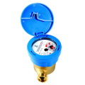 Счетчик холодной воды крыльчатый одноструйный Декаст ОСВХ-15 НЕПТУН Класс С МИД (110 мм) Ду15 Ру16 резьбовой, до 50°С,  L=110 мм, в комплекте с монтажным набором