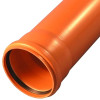 Труба наружная канализационная PP-B VALFEX Дн160х4.9 мм длина 0.5 м, с раструбом, безнапорная